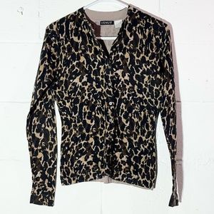 Venus Leopard Print Cardigan
